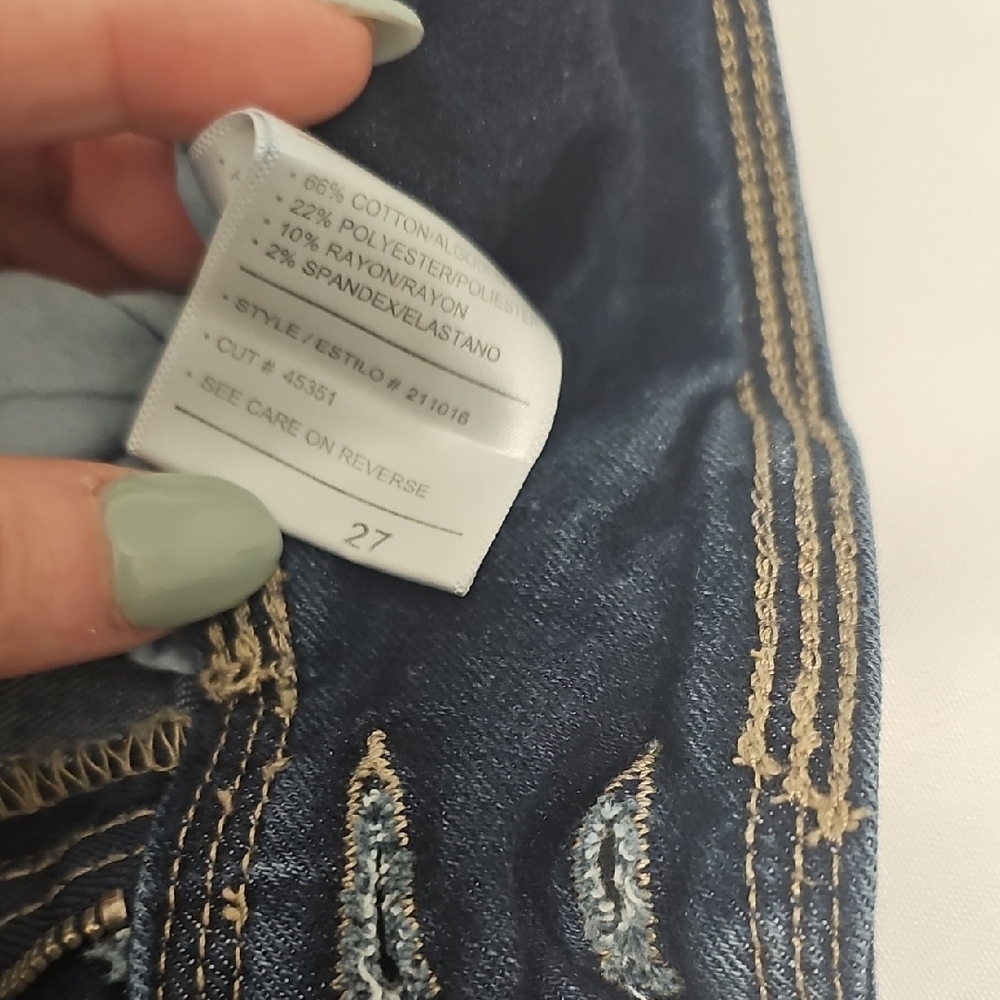 KanCan Dark Indigo Boot Cut Jeans - Picture 3 of 5